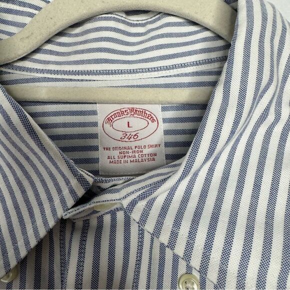 Brooks Brothers button down shirt size large - Picture 4 of 5
